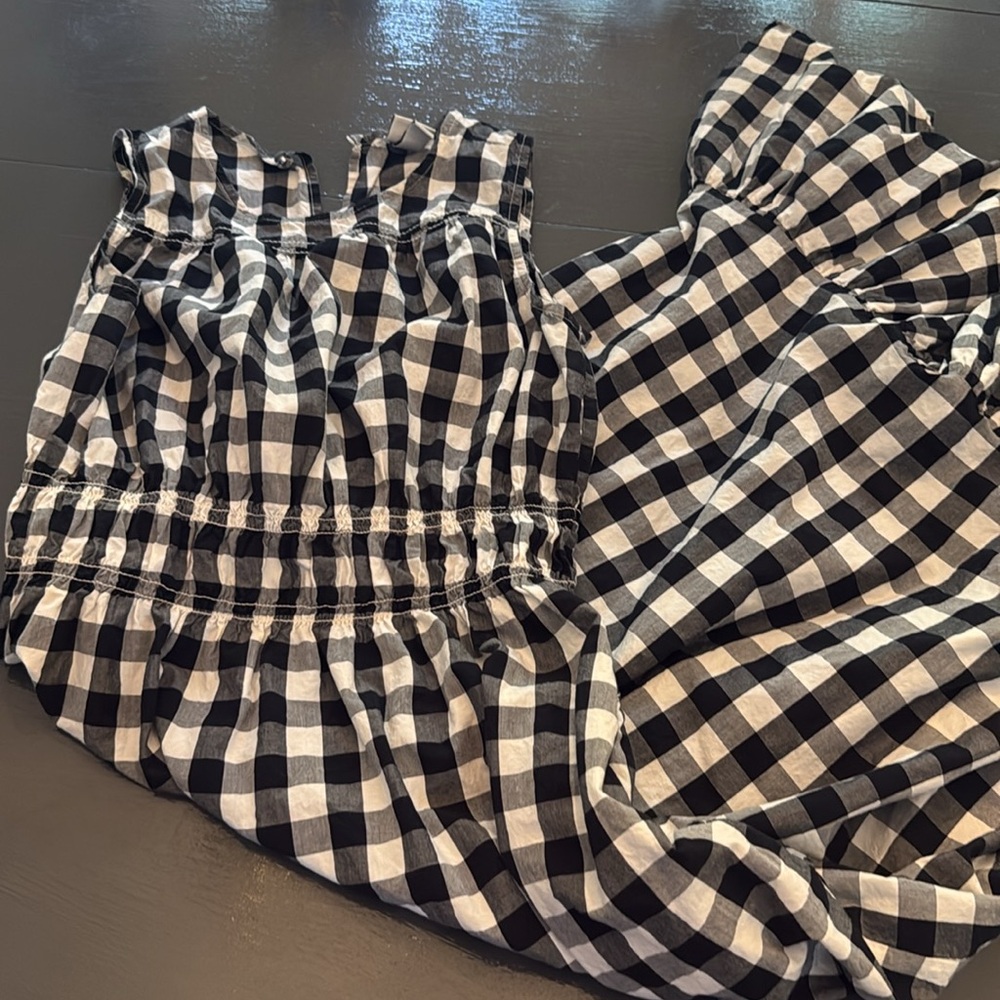 Gingham maxi dress - Picture 2 of 8
